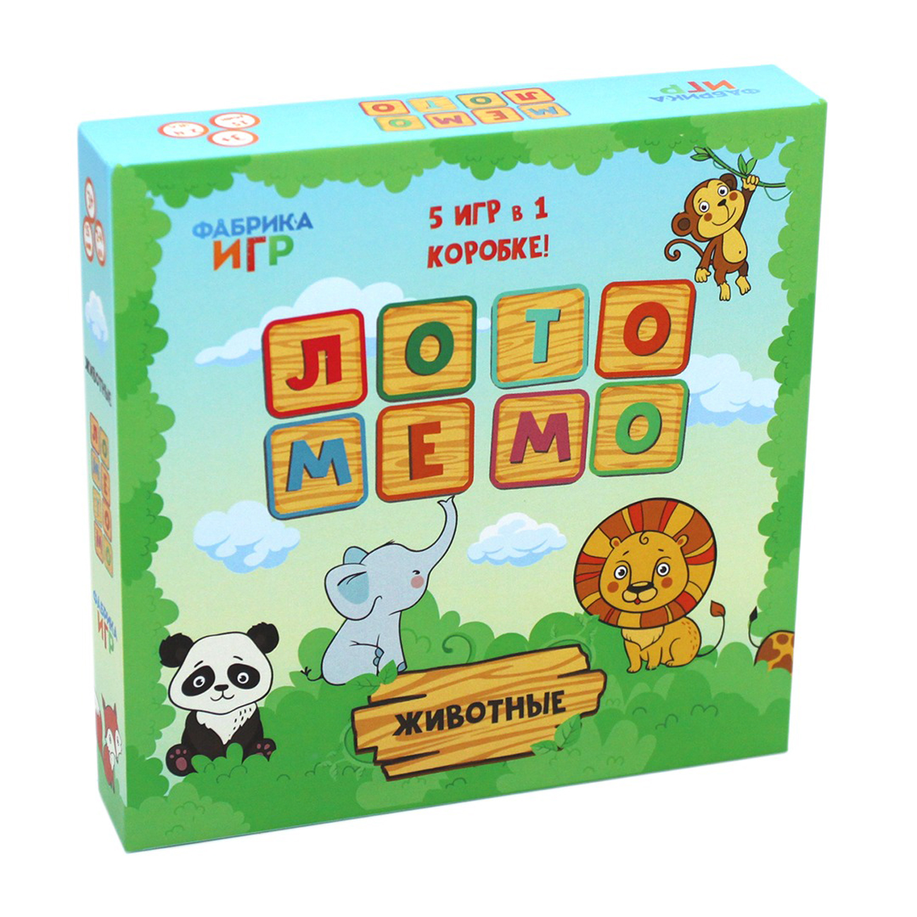 ЛОМЕ ТОМО: Животные (ЛОТО МЕМО)